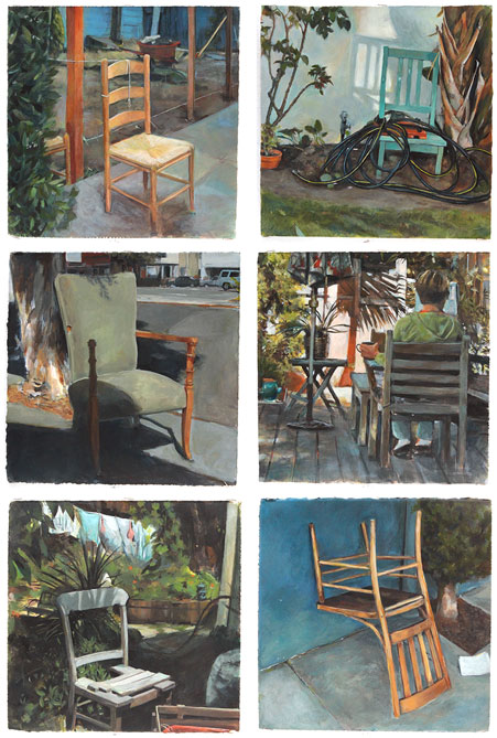 reverie chair paintings